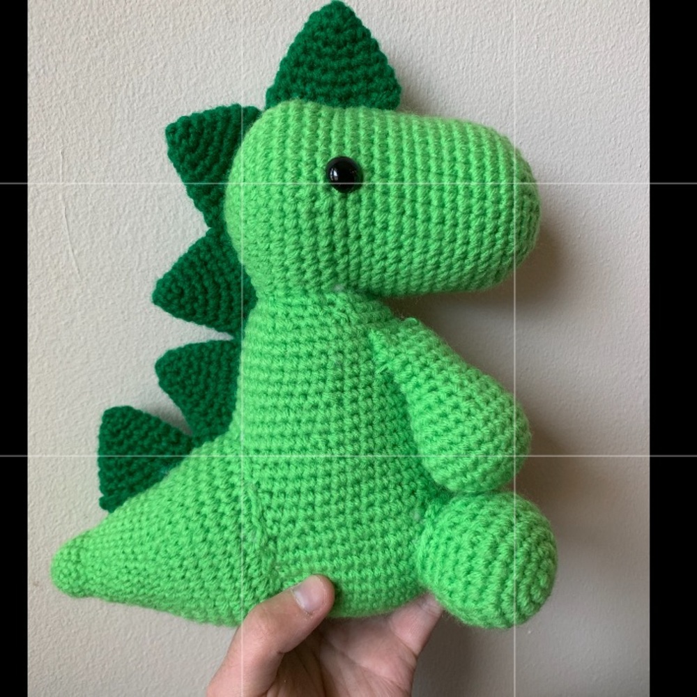 Made to order💖 crochet dinosaur plush handmade - Picture 3 of 3